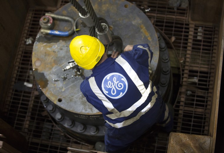 Stock Images of General Electric Co. And Alstom SA As GE Said To Be In Aquisition Talks