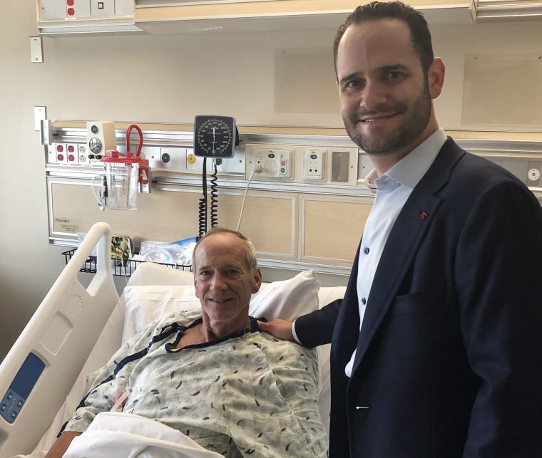 Dr. Justin Singer said being able to treat Dan Magennis so soon after he had a stroke made a difference for Magennis' recovery. The man arrived at the hospital so quickly because of the quick thinking of customer service rep, Kim Williams. 