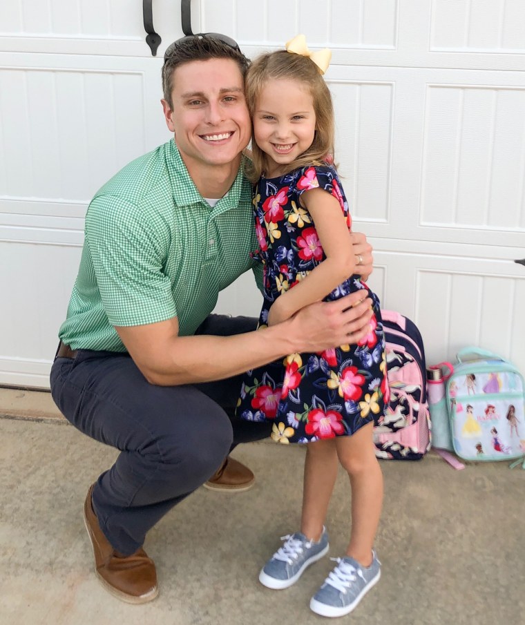 Jamie DeSpain with his daughter Hadley.