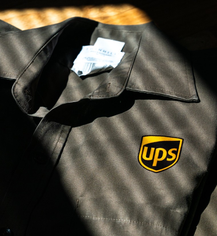 Jim Klenk's UPS uniform