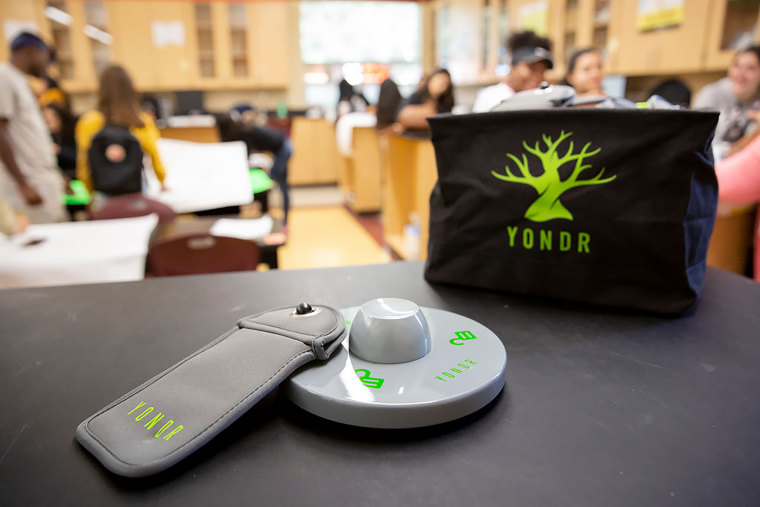 CA school tests pouch that locks away students' cell phone until