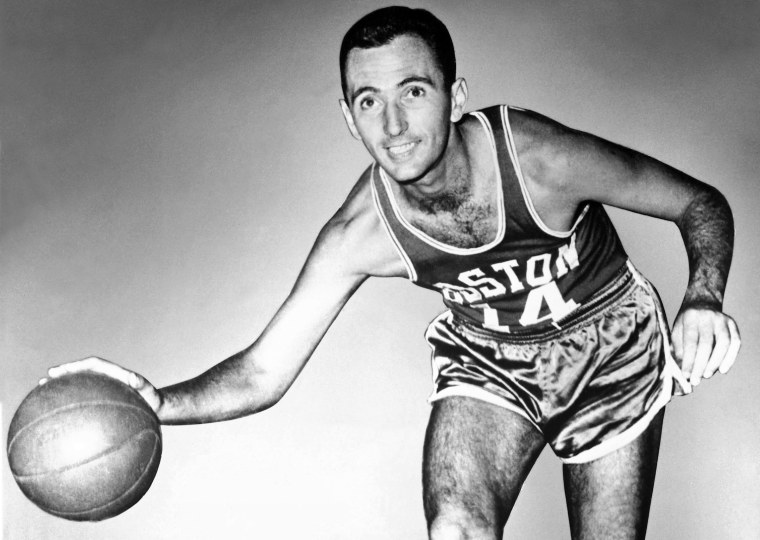 Boston Celtics: Bob Cousy Signed Oversized Photograph