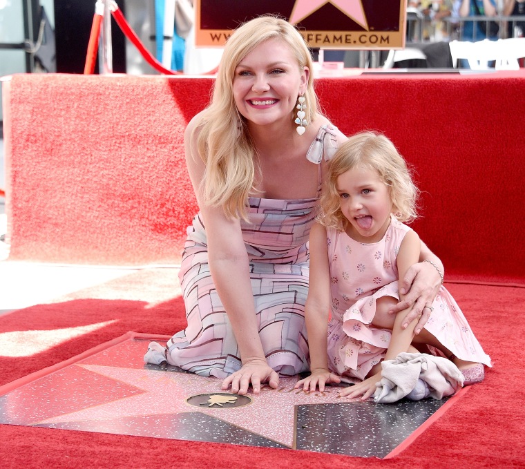 Kirsten Dunst Honored With A Star On The Hollywood Walk Of Fame
