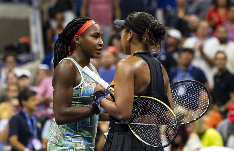 Naomi Osaka and Coco Gauff