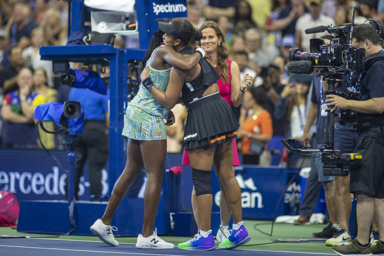 Naomi Osaka and Coco Gauff