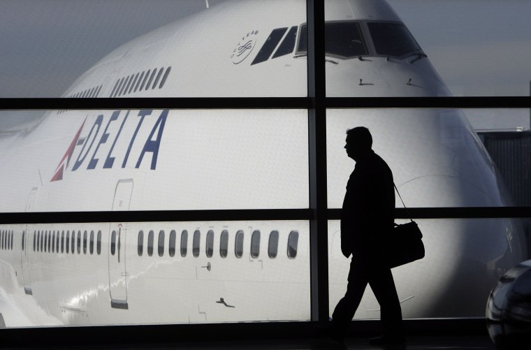 Image: Airline Passenger Silhouette