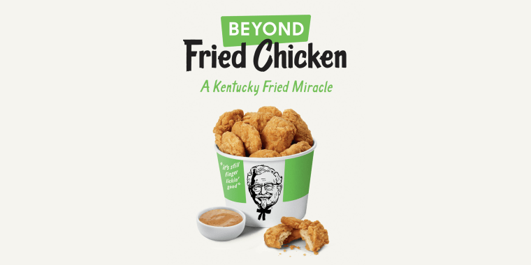 KFC will start testing plant-based fried chicken from Beyond Meat in an Atlanta restaurant.