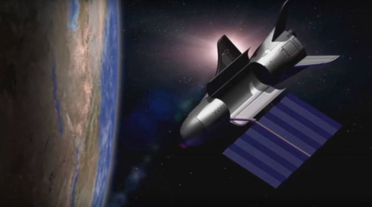 U.S. Air Force's X-37B space plane in orbit