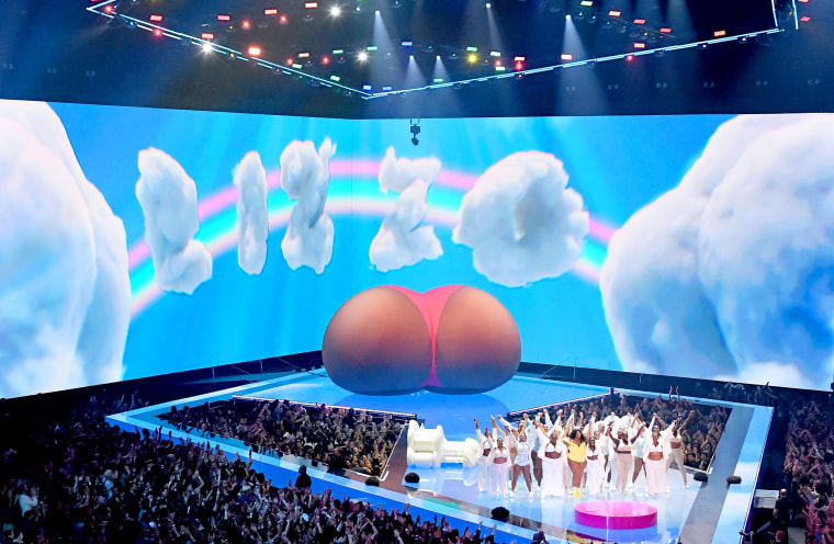 Image: Lizzo performs at the MTV Video Music Awards on Aug. 26, 2019.