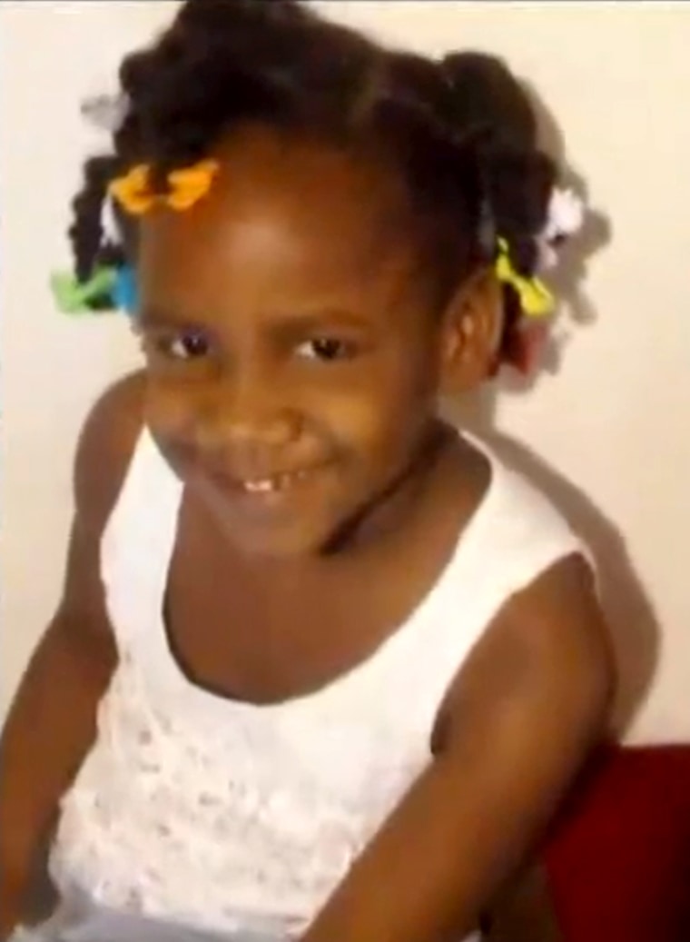 Image: Jurnee Thompson, 8, was killed by a stray bullet after a high school football jamboree in St. Louis on Aug. 23, 2019.