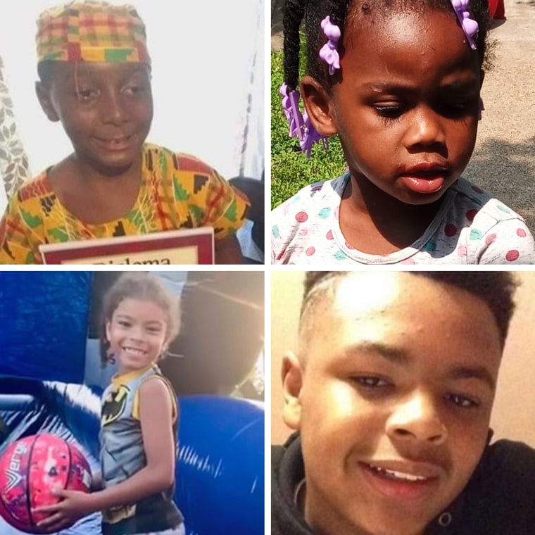 Image: Clockwise from top left: Eddie Hill IV, 10; Kennedi Powell, 3; Xavier Usanga, 7; and Jason Eberhart, 16.