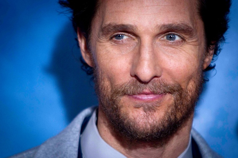 Image: Cast member Matthew McConaughey arrives for the premiere of the film "Interstellar" in New York