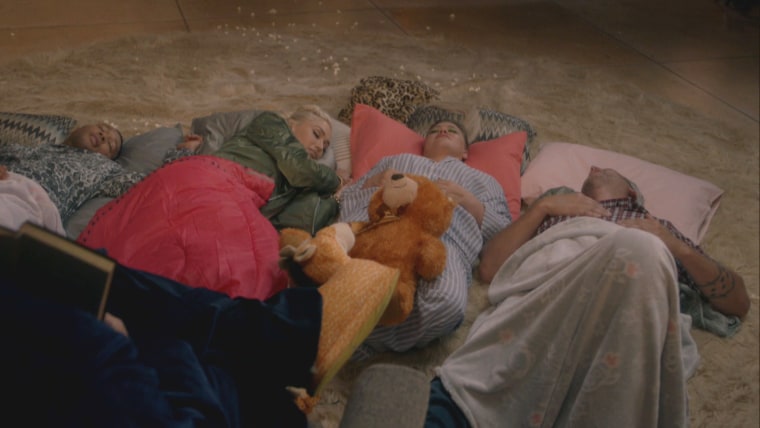 "The Voice" slumber party