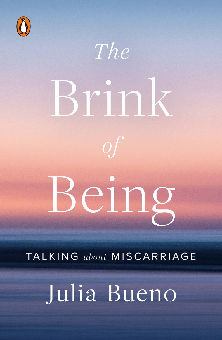 London-based psychotherapist Julia Bueno explores the emotional and psychological impact of miscarriage in her book "The Brink of Being."