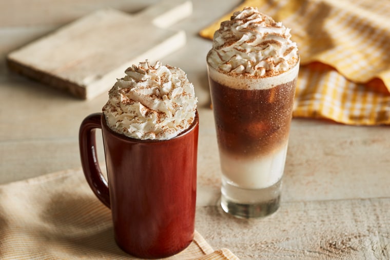 Craving the pumpkin but not all the spice. Go for the sweets with Cracker Barrel's limited-time Pumpkin Pie Latte.
