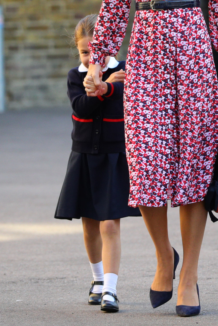 Kate Middleton stuns in polka-dot blouse and black jeans while showing off  her cooking skills in Dublin - OK! Magazine