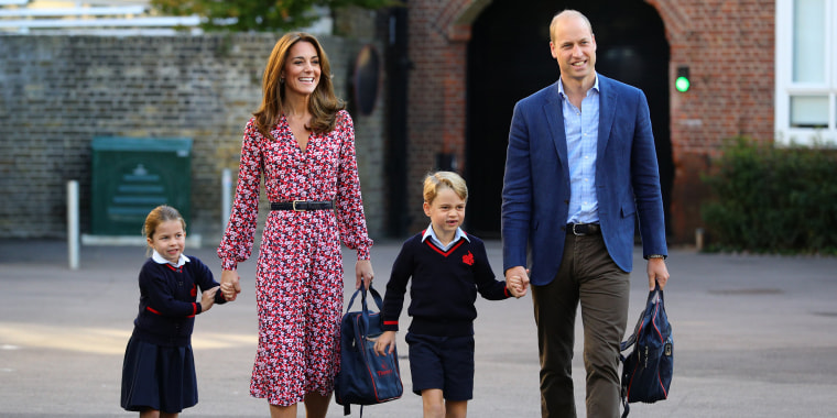 Image: Princess Charlotte's First Day Of School