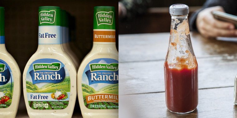 Ranch dressing maker Hidden Valley says ranch is more popular than ketchup.