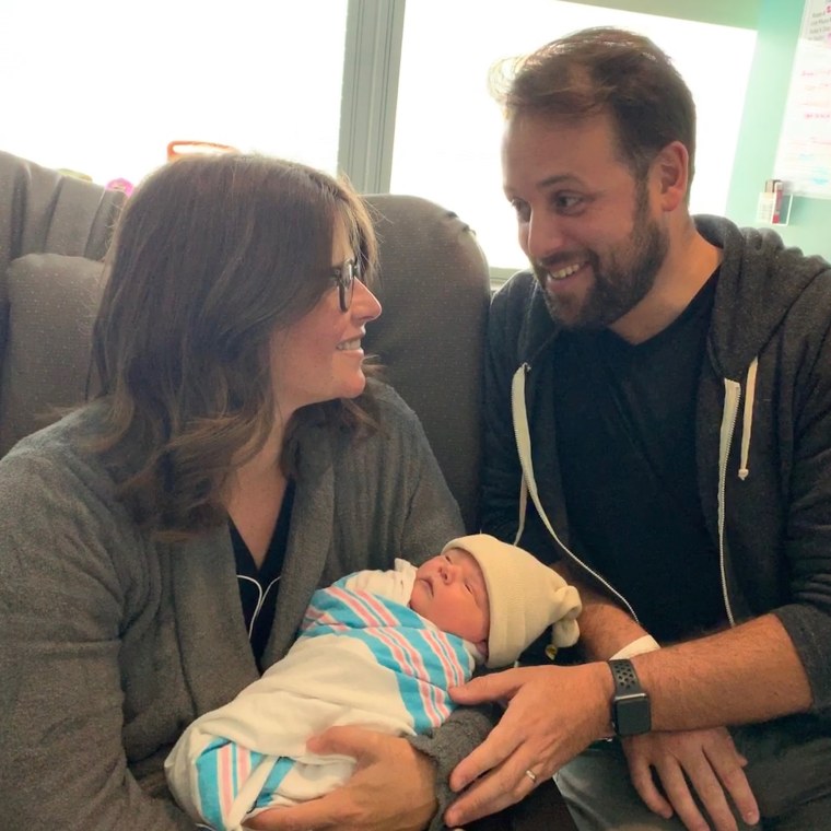 NBC News Capitol Hill correspondent Kasie Hunt and "Meet the Press with Chuck Todd" senior digital producer Matt Rivera were thrilled to welcome their new baby boy, Mars Hunt Rivera, on Sept. 4, 2019.