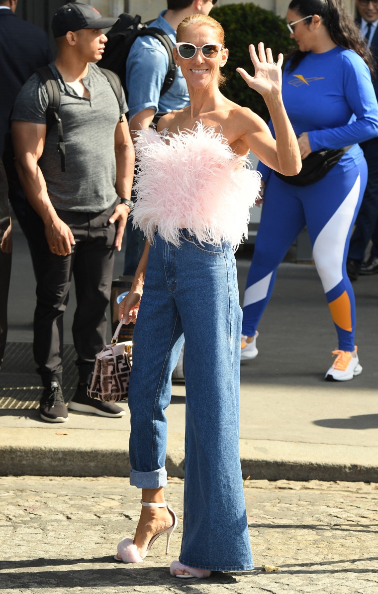 Celine Dion Leaves Her Hotel - Paris