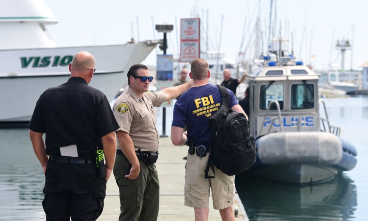 Image: Dive boat tragedy