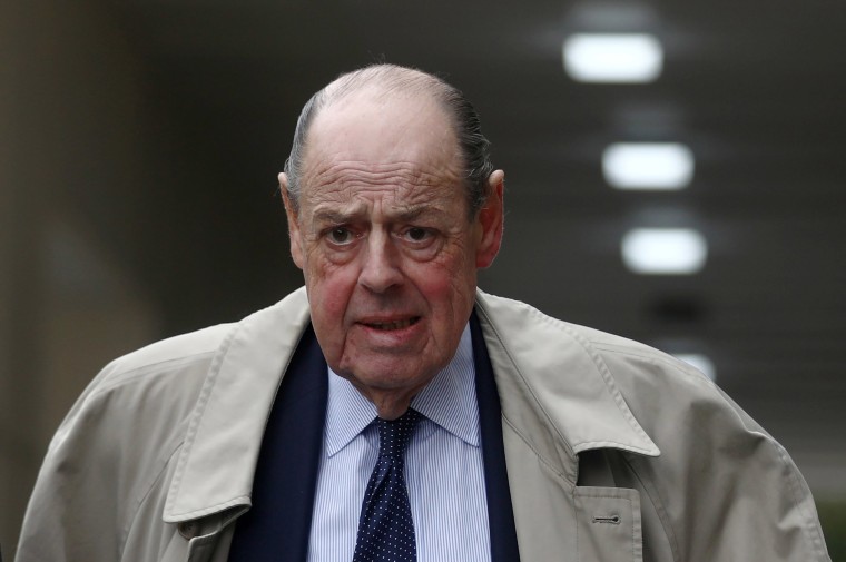 Image: Sir Nicholas Soames, grandson of Winston Churchill, was expelled from the Conservative Party for voting against the government on Tuesday. 