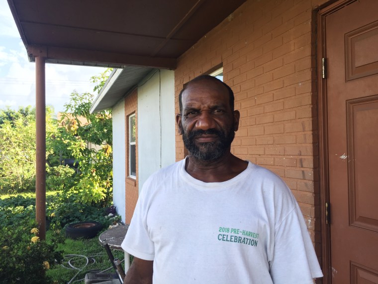 Romeo Smith, 55, a resident of the Okeechobee Center