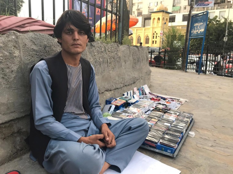 Image: Fazluddin, a street vendor in Kabul, Afghanistan.