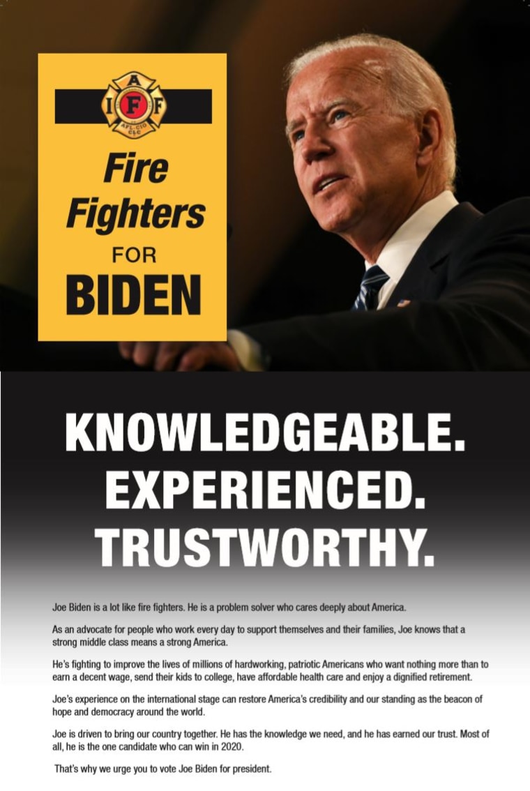 Ad for Joe Biden