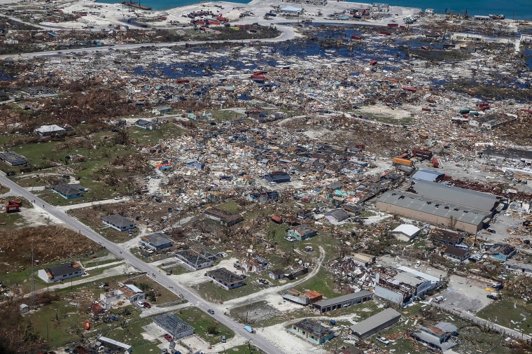 Image: TOPSHOT-BAHAMAS-WEATHER-HURRICANE