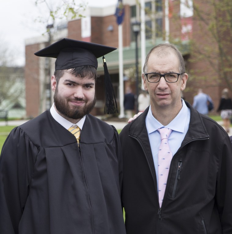 Despite the various cancer treatments Mike Balla had to undergo over the past year, he was excited that he was able to attend his son's college graduation this past May. 