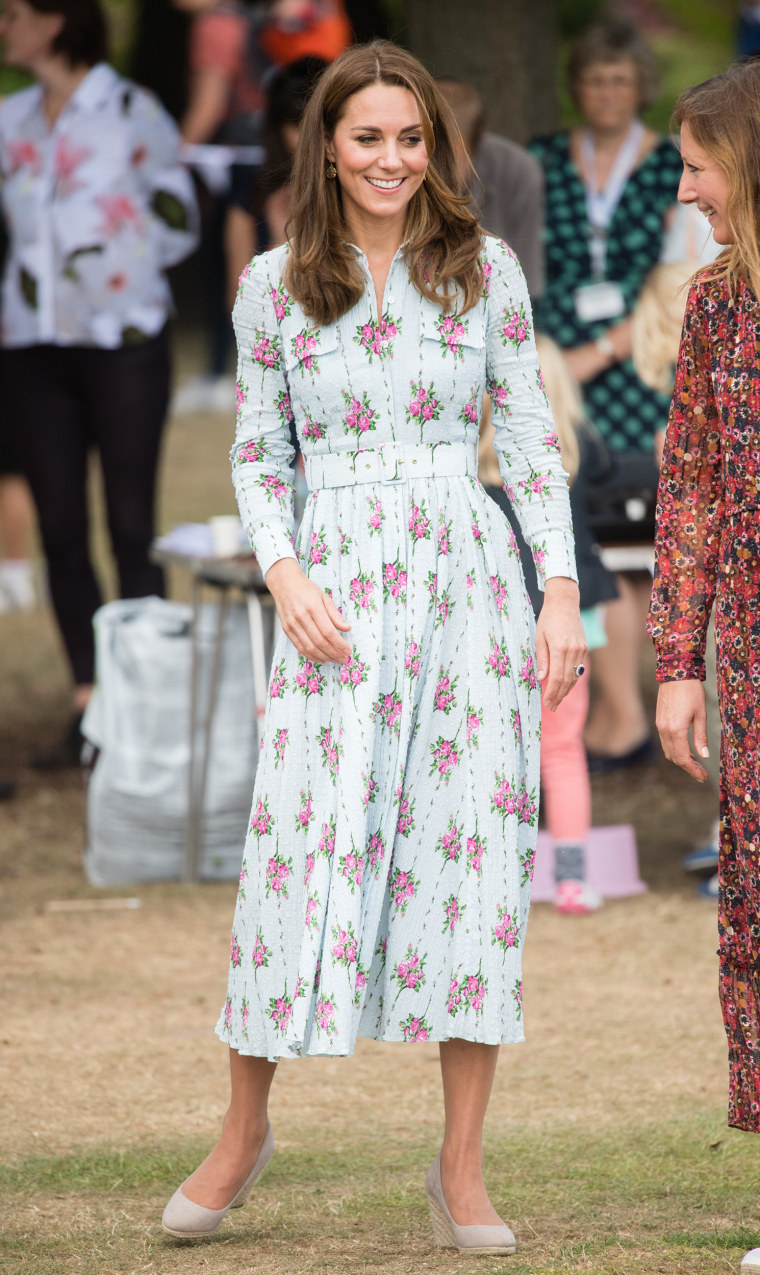 Floral dress kate clearance middleton