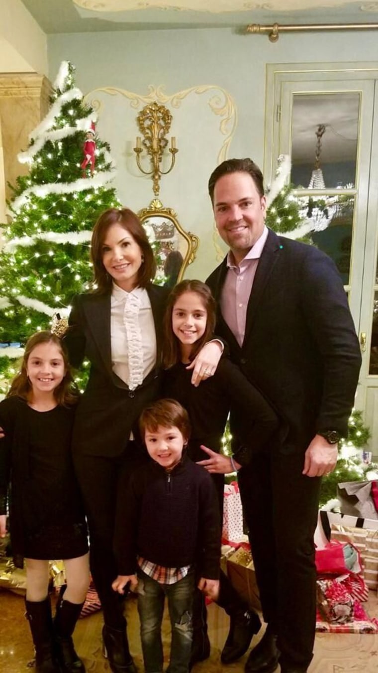 Mike Piazza with his wife, Alicia, and children Nicoletta, Paulina and Marco.