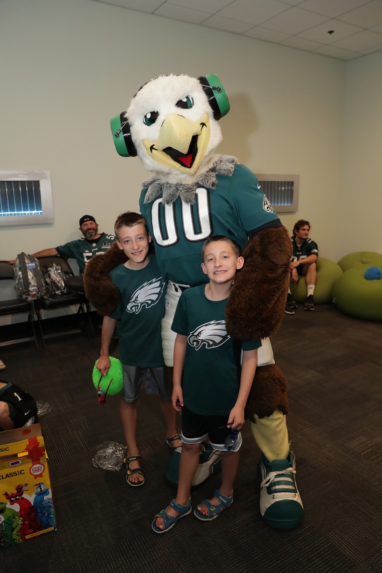Image from the sensory room for people with autism at Lincoln Financial Field in Philadelphia 