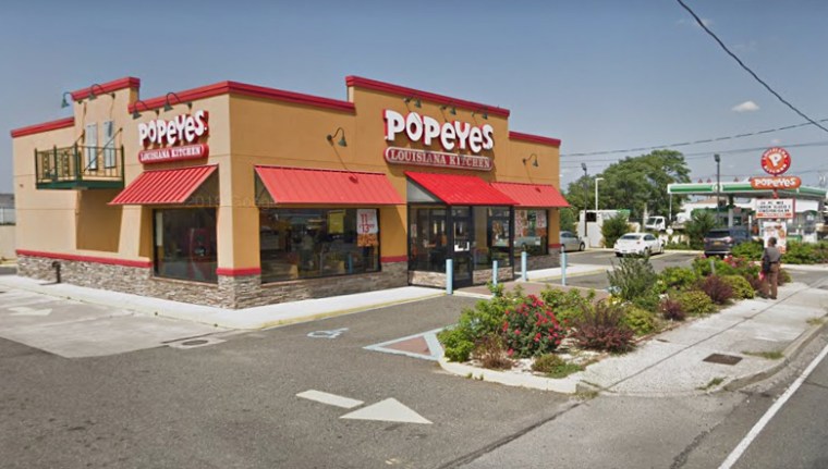Popeyes in Lawrence, New York.