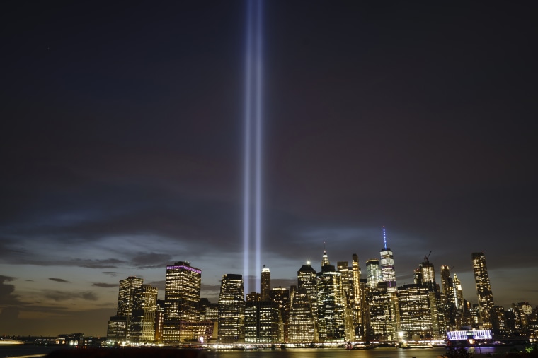 Image: New York City Commemorates 18th Anniversary Of The 9/11 Terror Attacks