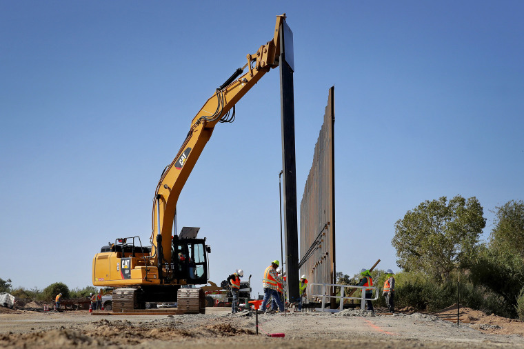 Image: Pentagon-Funded Border Wall Construction