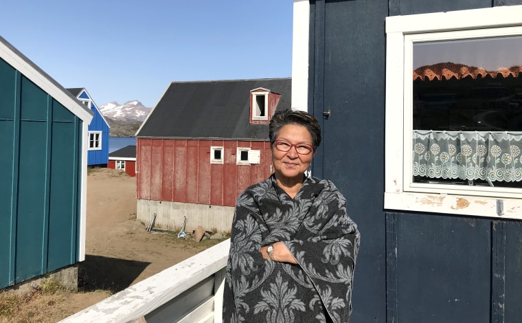 Anna Kûitse Kúko, a teacher, has lived in Tasiilaq for most of her life.