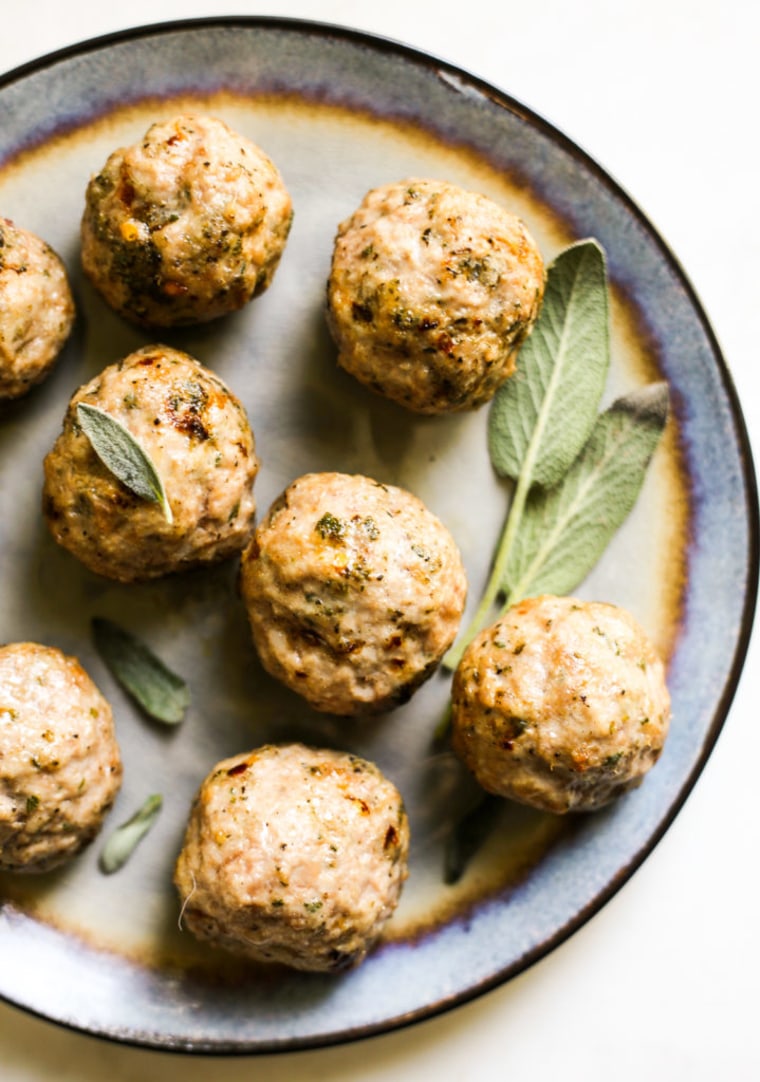 PORK AND SAGE BREAKFAST MEATBALLS