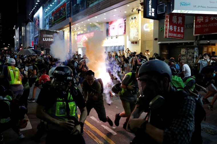 Image: Anti-government demonstration in Hong Kong