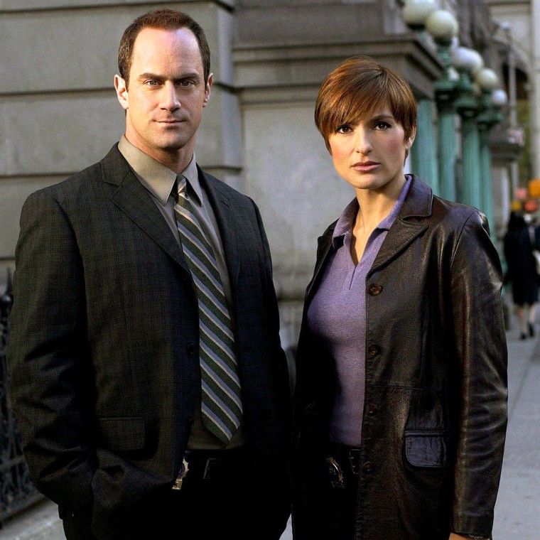 Mariska Hargitay and Christopher Meloni