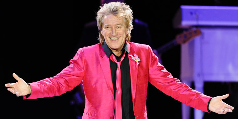 Rod Stewart Performs At The O2 Arena In London