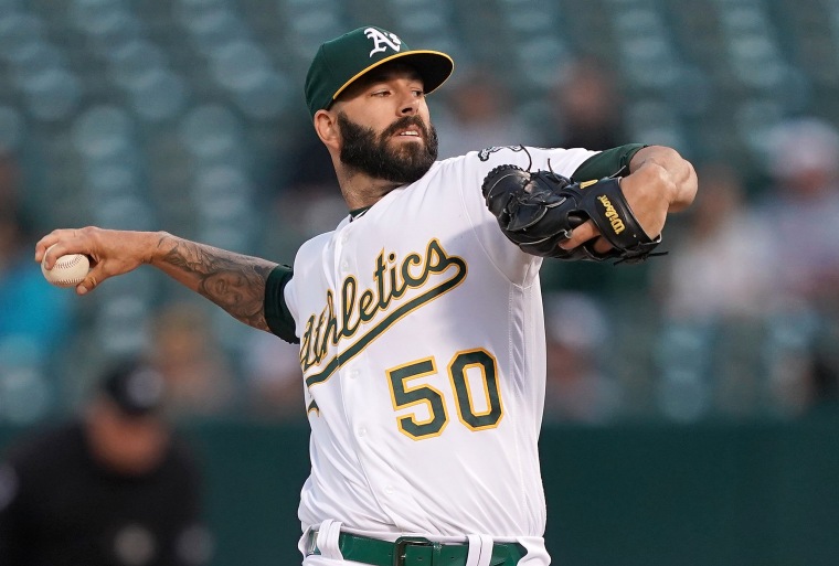 Mike Fiers beard appreciation post - Athletics Nation