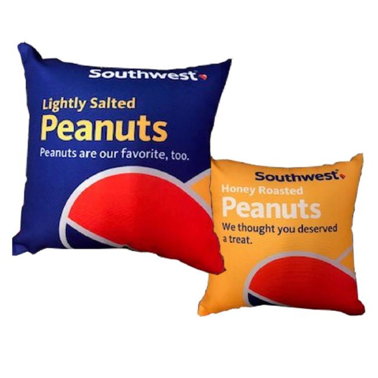 Southwest Airlines pillows