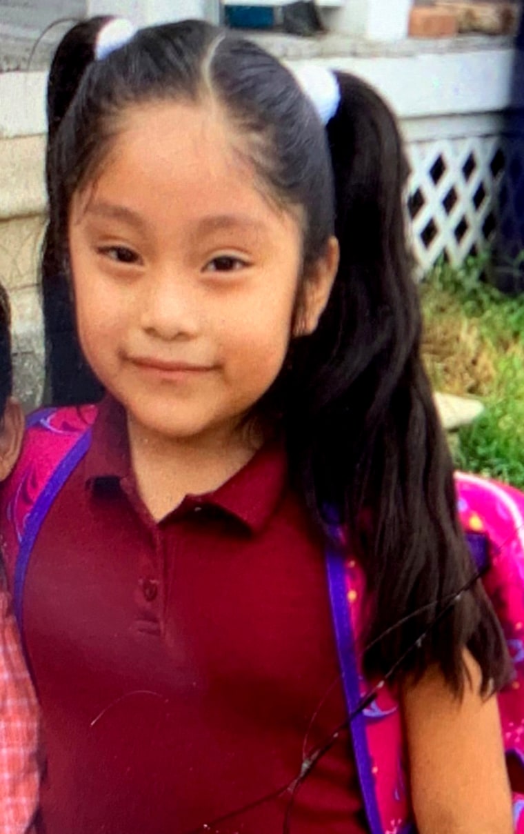 Image: Five-year-old Dulce Alavez was last seen at a New Jersey park in Bridgeton on Sept. 16, 2019.