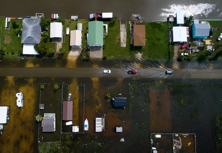 Image: Flooding in Sargent, Texas.