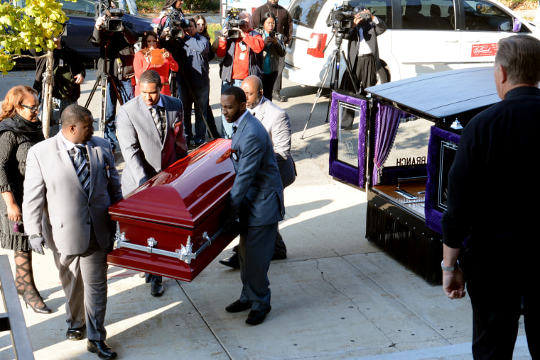 Image: Tyshawn Lee funeral