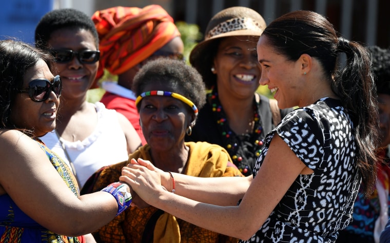 Prince Harry and former Meghan Markle begin their Africa tour in Cape Town