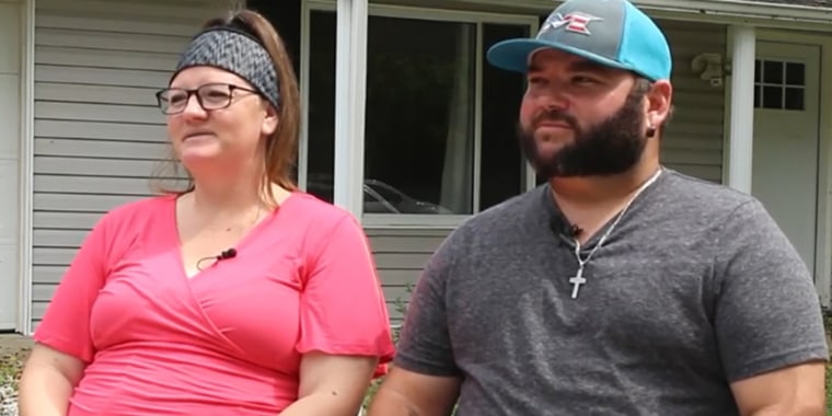 Elisha Hessel and her husband, Tyler, found out that their home used to contain a meth lab.