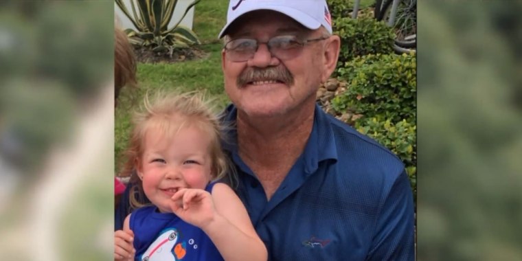 Don Osteen, 69, gave his life to save his granddaughter, Paetyn, 3, after their Oklahoma home exploded. 